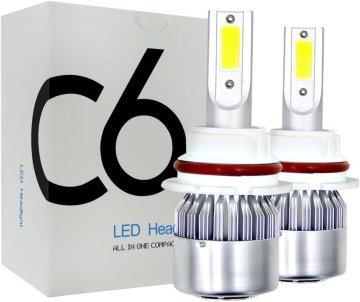 LED autožárovky C6 H8/H9/H11 Headlight 36W/3800lm - 2ks