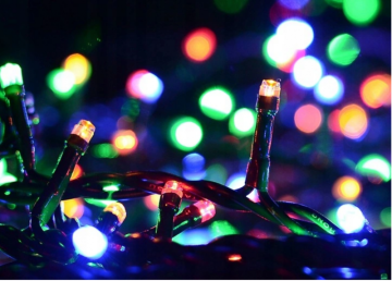 Vánoční osvětlení venkovní/vnitřní 10 m - 100 LED barevné L11361