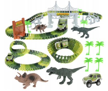 Dinosauří autodráha Dinosaur Car Track