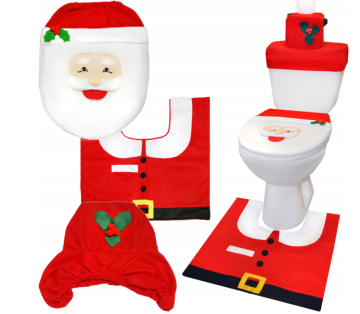 Vánoční potah na toaletu Santa Claus 22360