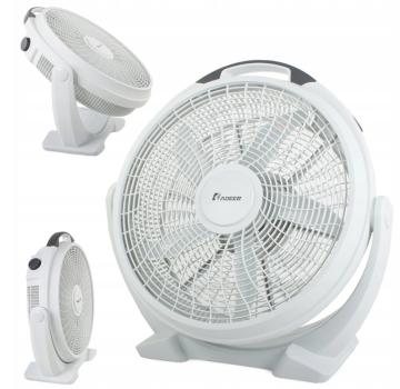 Tichý výkonný ventilátor bílý 110W