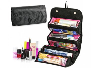 Cestovní taška na kosmetiku XL s možností zavěšení